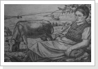 Hirtenfrau Druck Hirtenfrau Druck